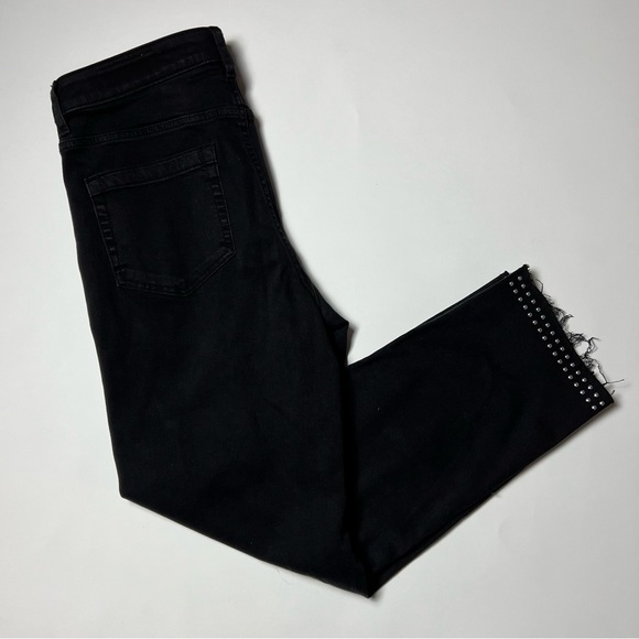Vince Camuto Studded Straight Leg Jeans sz 30/10 - Picture 4 of 6
